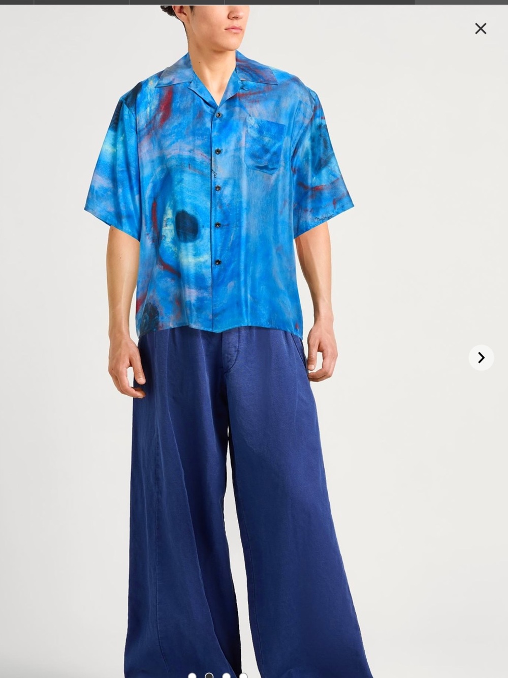 Marni silk patterned shirt
